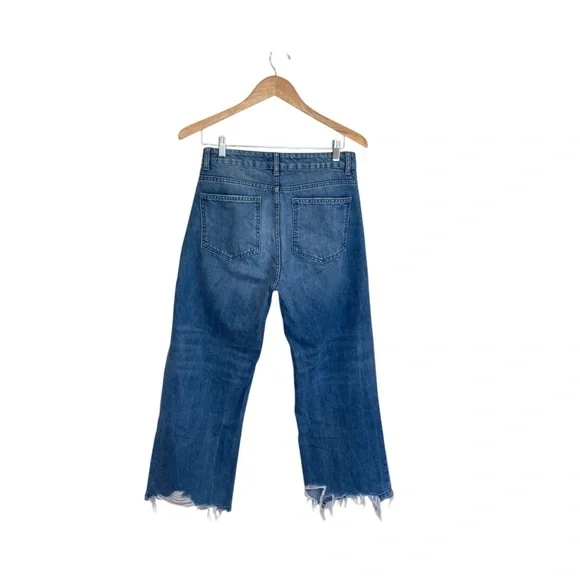 DL1961 Hepburn High Rise Wide Leg Jeans in Slate - Picture 5 of 12